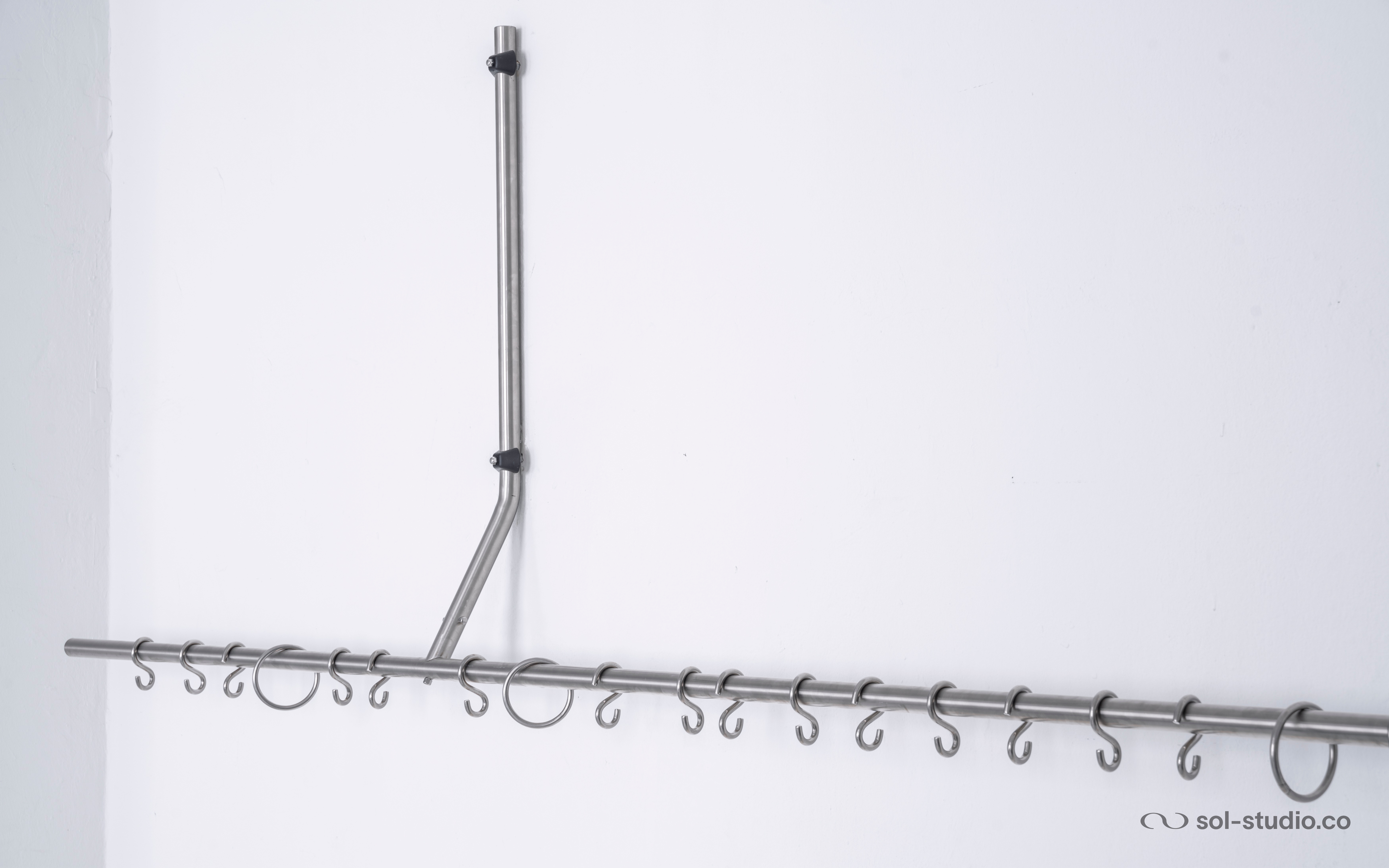 sol studio pilates studio hanging rack detail sol